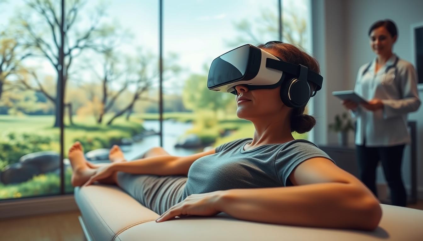 VR for chronic pain management in physical therapy