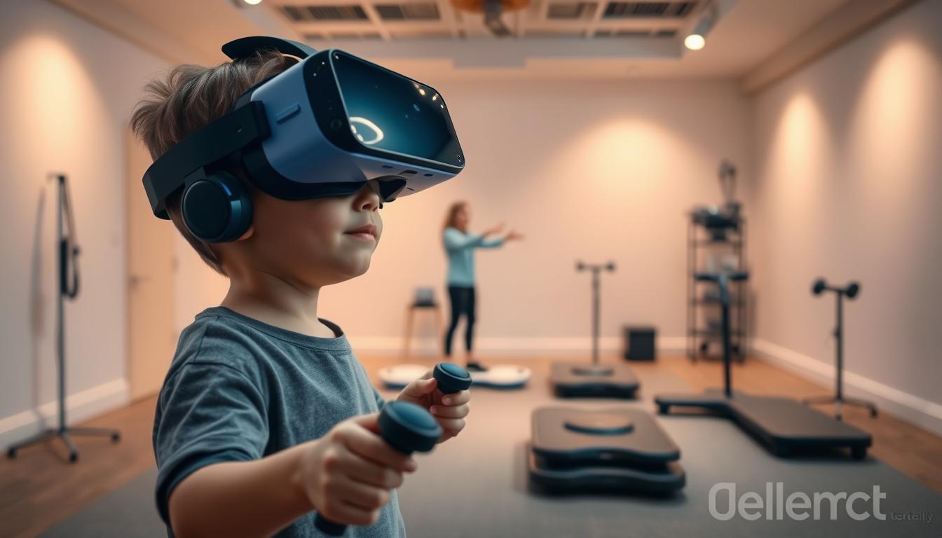VR for motor therapy in children with cerebral palsy