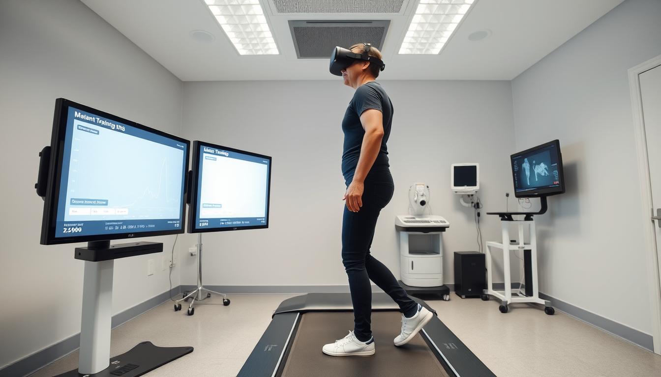 VR gait training simulators for post-stroke rehabilitation