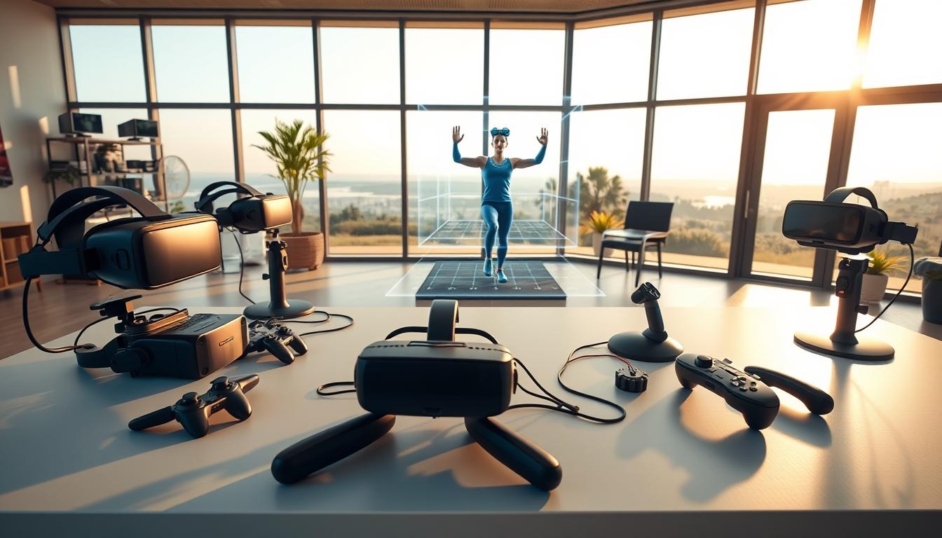 VR games for remote physical therapy at home