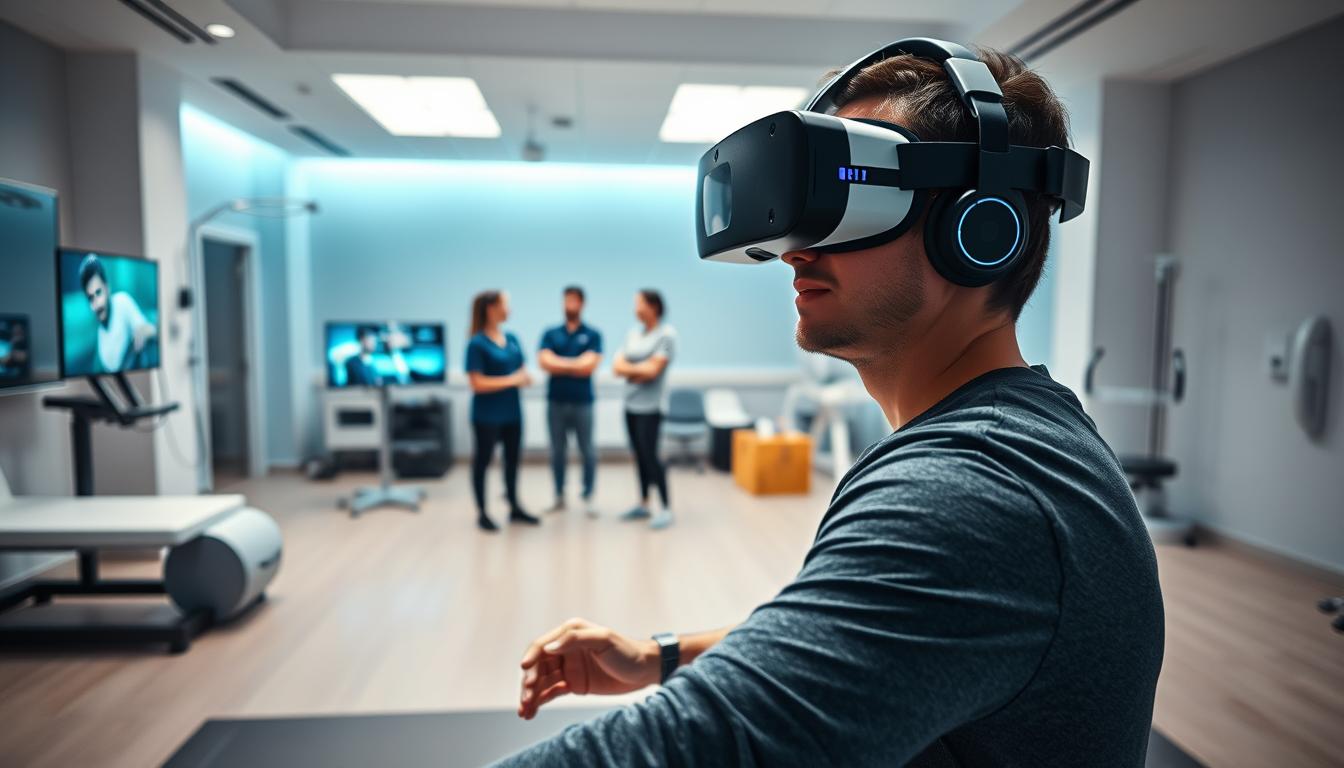 VR games for sports injury rehabilitation