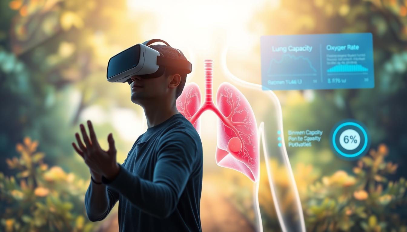VR pulmonary rehab and respiratory capacity building