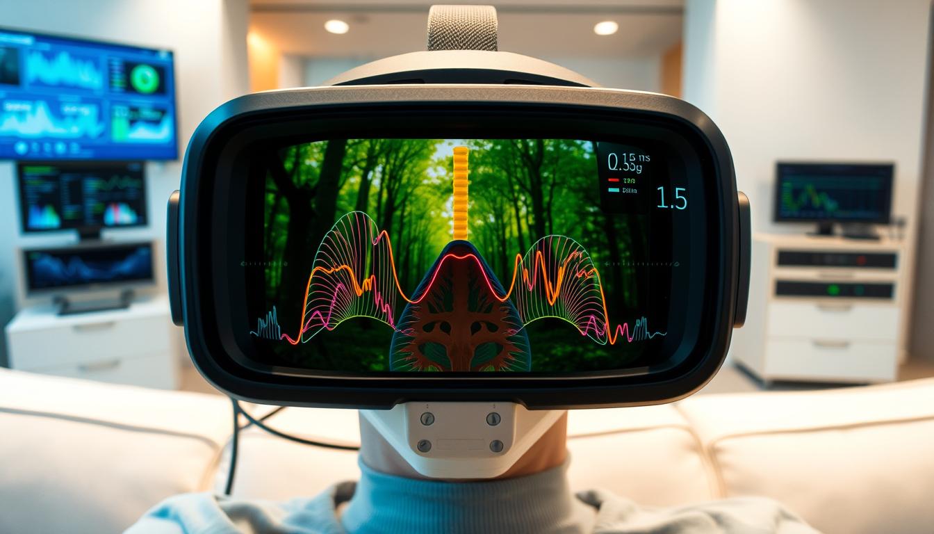 VR respiratory therapy after intubation with monitoring