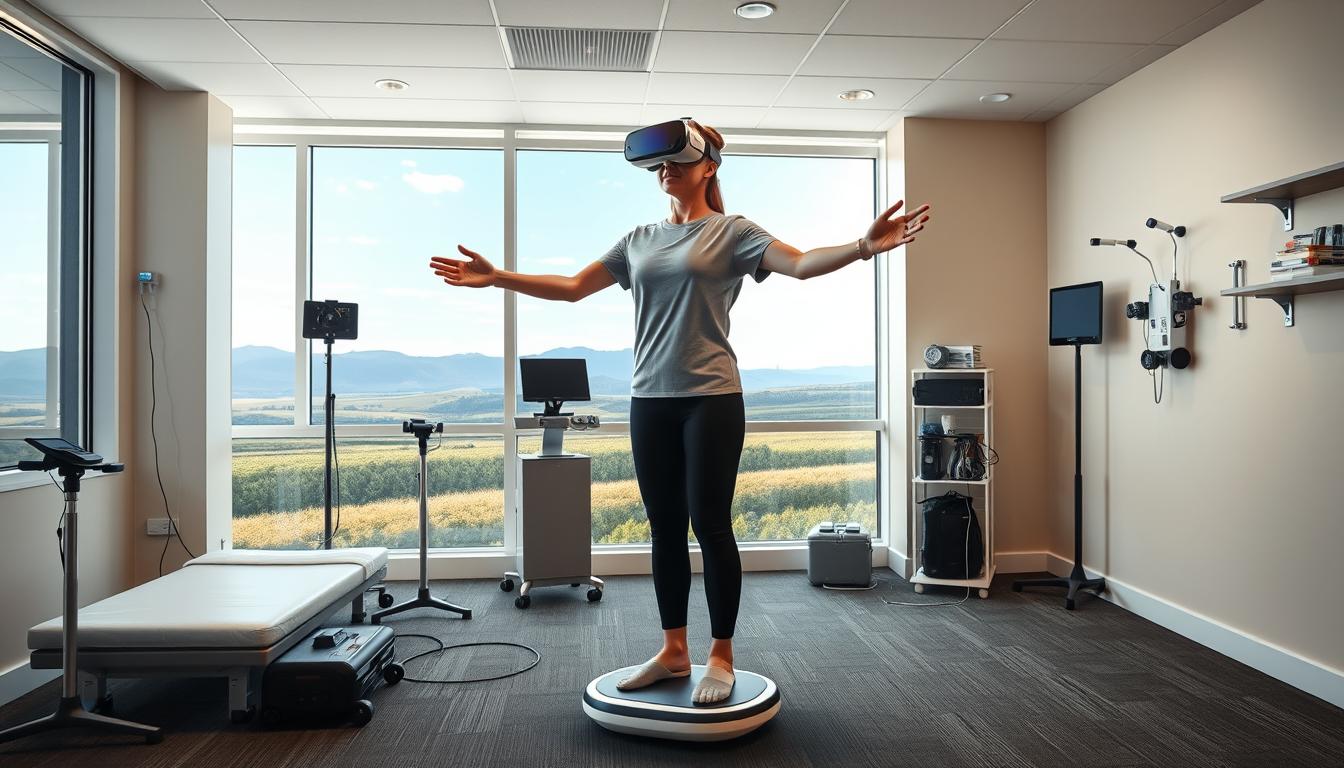 VR tools for balance training in physical therapy