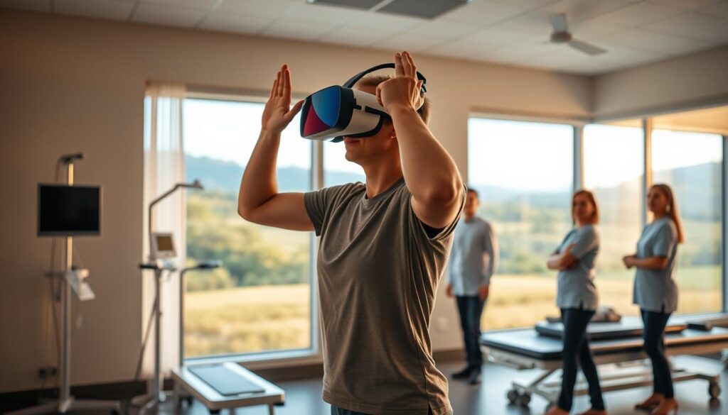 Virtual reality in physical therapy Virtual reality in physical therapy