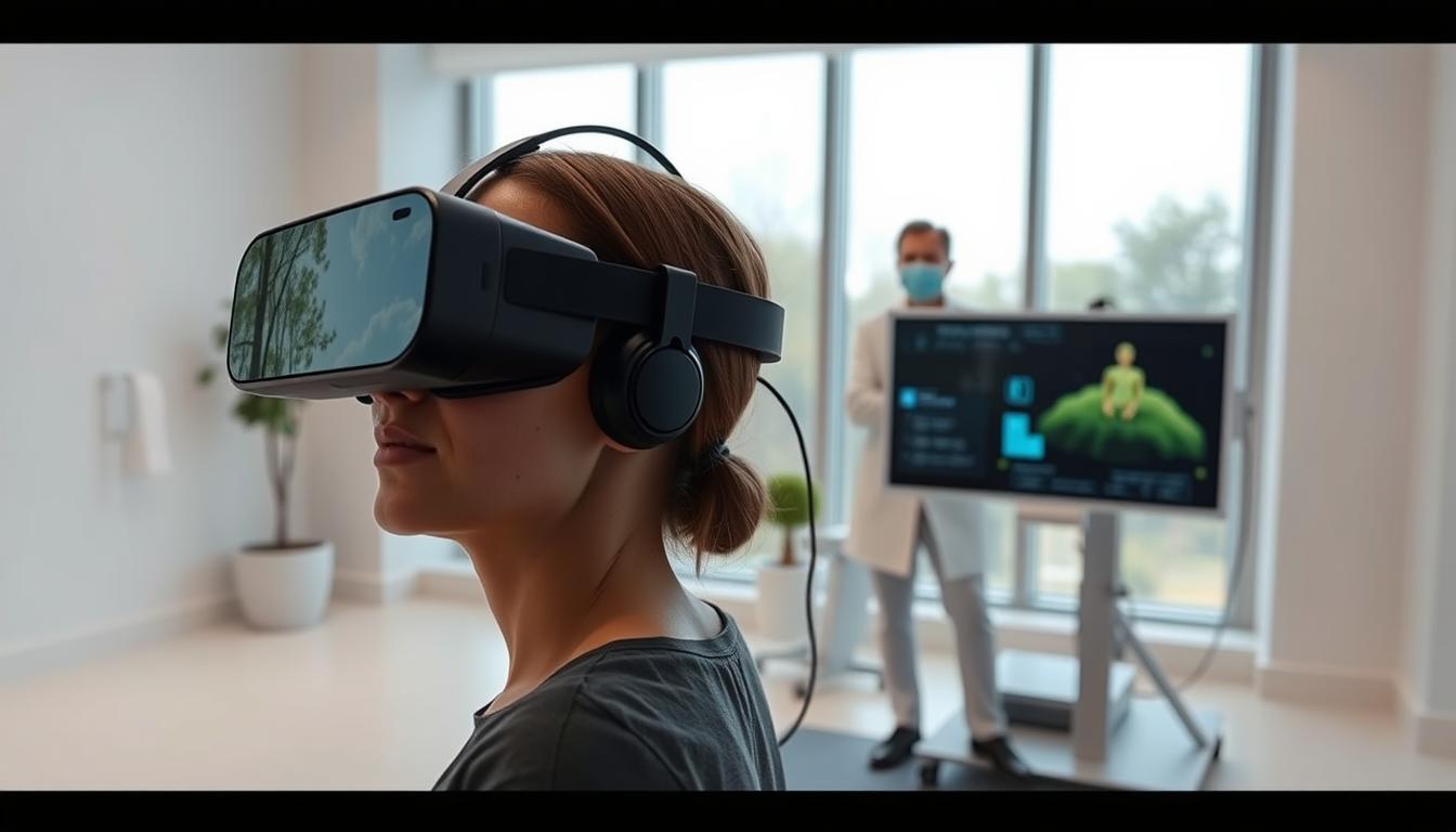 remote home therapy using VR and telemonitoring
