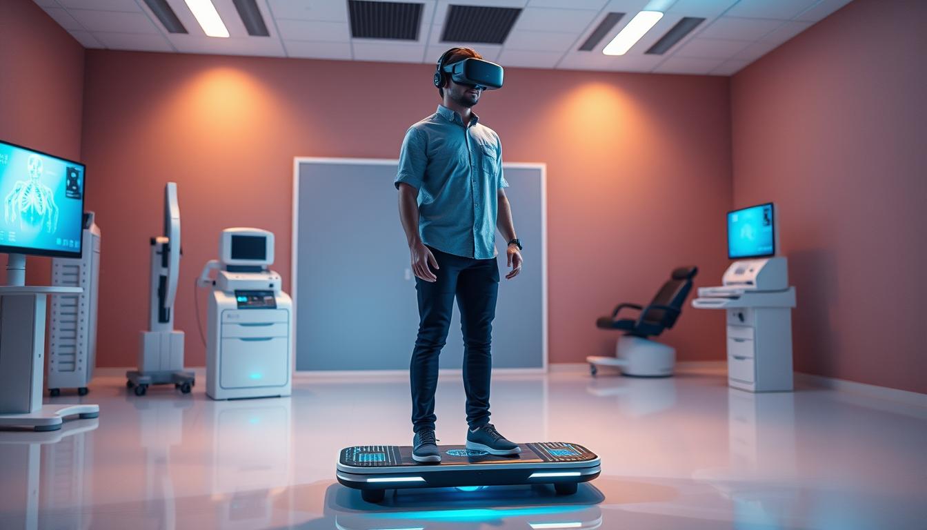 VR dynamic balance training for multiple sclerosis patients