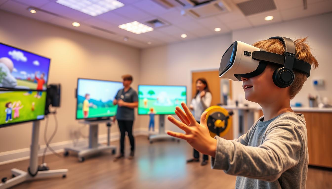 VR pediatric neurorehabilitation games for developmental disorders