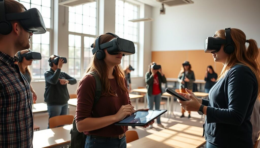 VR lessons in high school VR lessons in high school