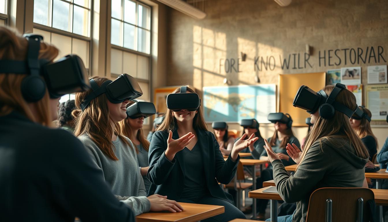 vr history lessons high school
