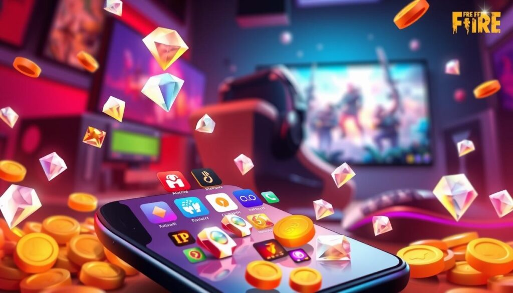 Aplicativos para ganhar Diamantes