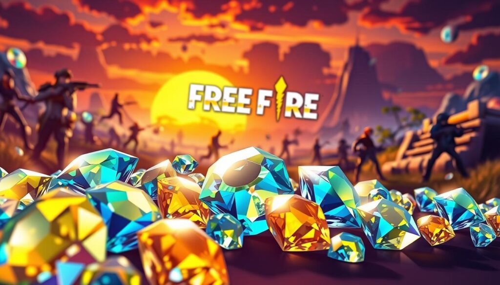 Diamantes no Free Fire