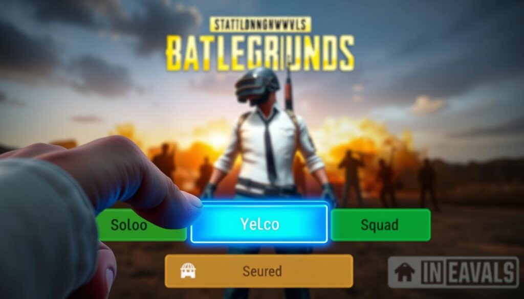 menus do PUBG