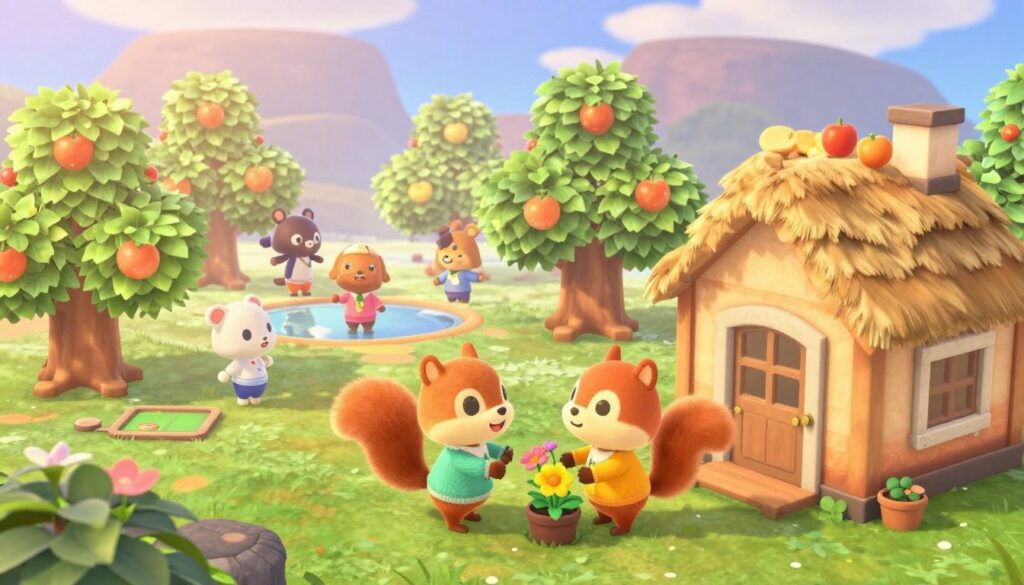 Animal Crossing universo encantador