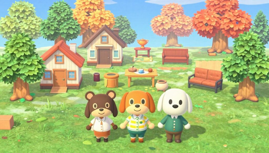Evolução da série Animal Crossing