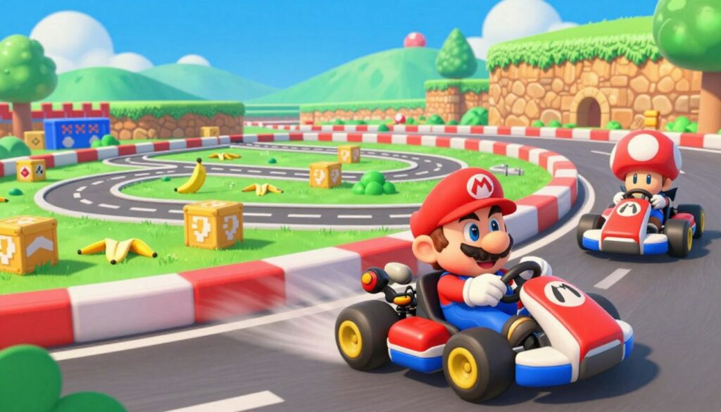 origem Mario Kart