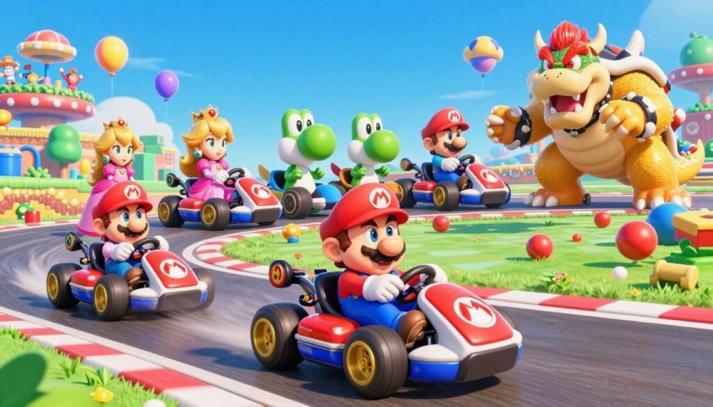 Mario Kart e a evolução dos games