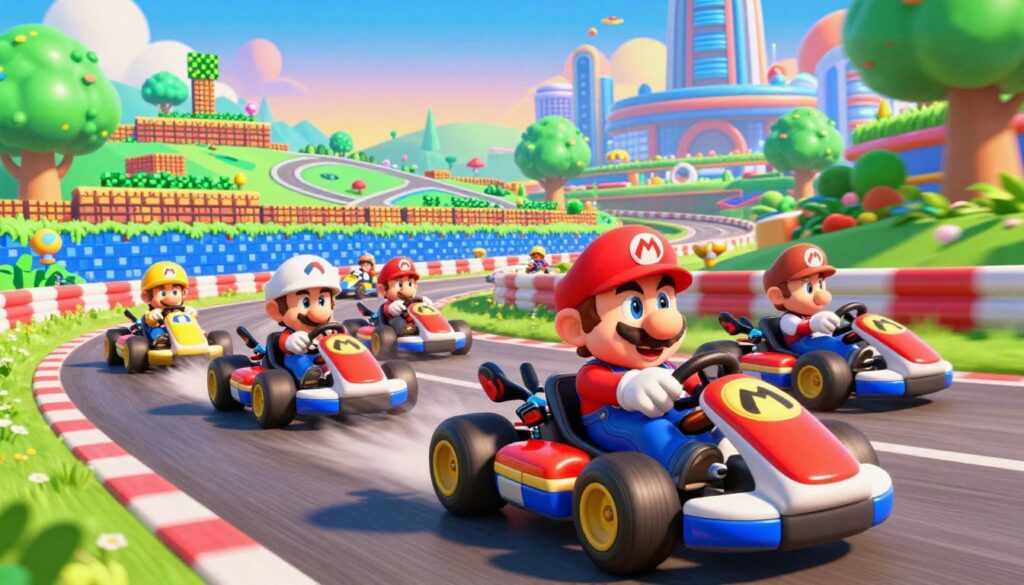 Mario Kart e a evolução dos games