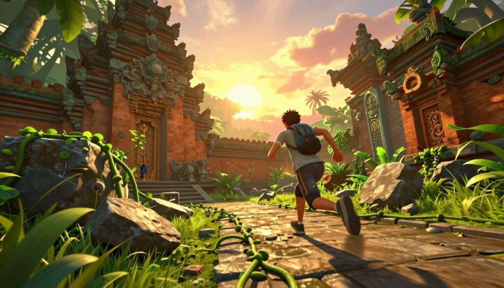 jogabilidade de Temple Run