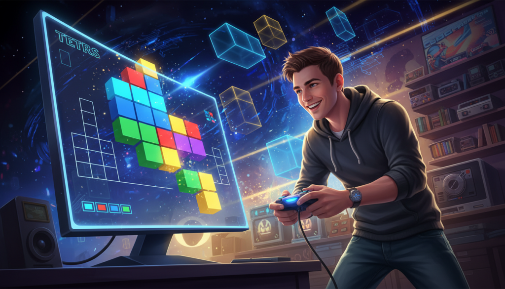 como jogar Tetris