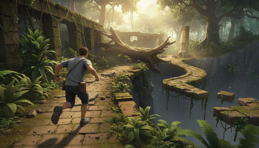 como melhorar reflexos em Temple Run