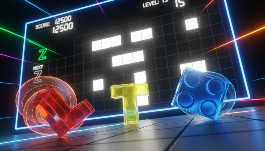 rotação de peças no Tetris rotação de peças no Tetris