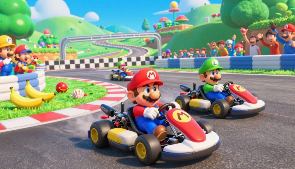 dicas de Mario Kart