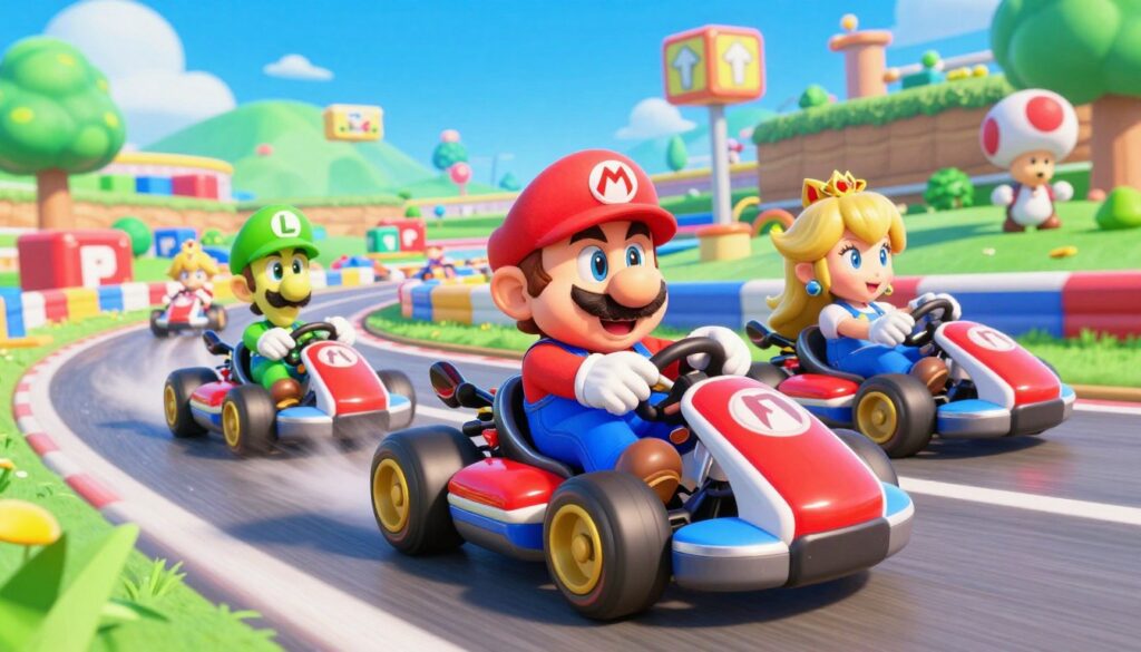 melhores personagens de Mario Kart para iniciantes