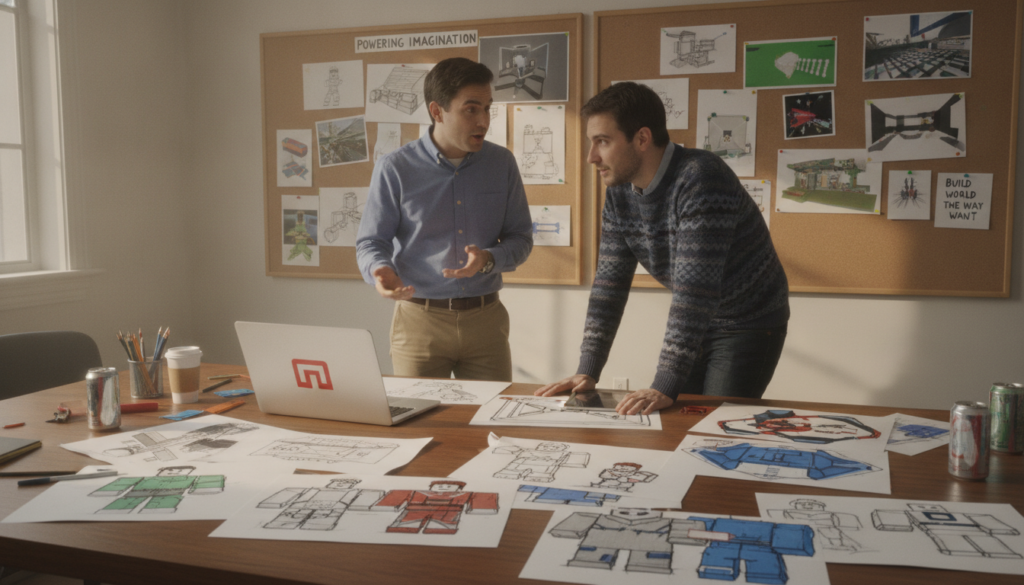 David Baszucki e Erik Cassel criadores do Roblox