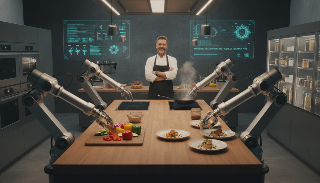 automação de cozinha