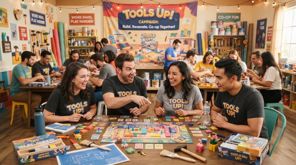 campanha de Tools Up