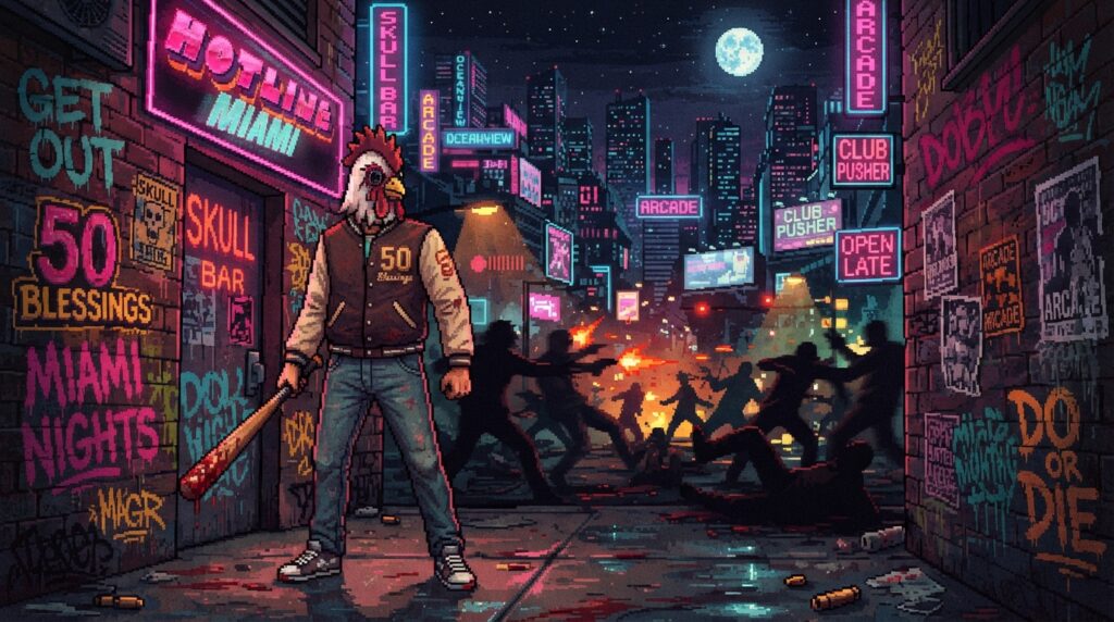 Dennaton Games e o clássico cult Hotline Miami